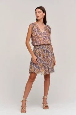 Velvet By Graham & Spencer Womens STEPHANIE PRINTED BLOUSE 10 Velvet By Graham & Spencer Womens STEPHANIE PRINTED BLOUSE