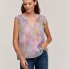 Velvet By Graham & Spencer STEPHANIE PRINTED BLOUSE