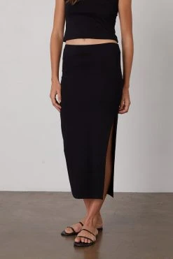 Velvet By Graham & Spencer ELLA MIDI SKIRT