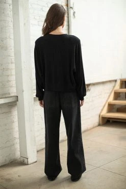 Velvet By Graham & Spencer VISTA CREW NECK TOP Womens 10 Velvet By Graham & Spencer VISTA CREW NECK TOP Womens