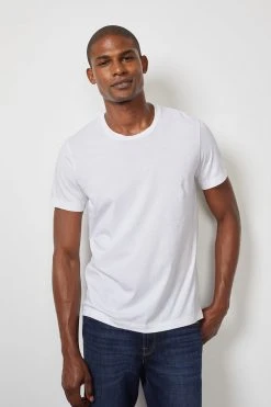 Velvet By Graham & Spencer HOWARD WHISPER CLASSIC CREW NECK TEE 63 Velvet By Graham & Spencer HOWARD WHISPER CLASSIC CREW NECK TEE