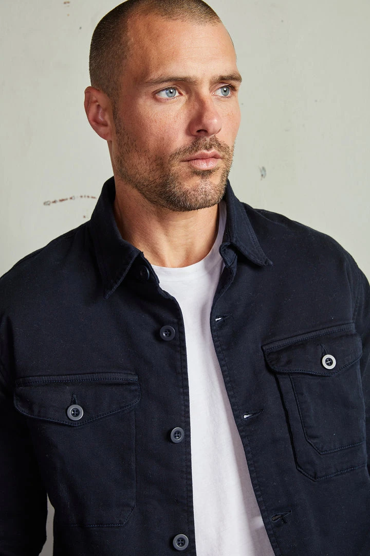 Velvet By Graham & Spencer EUGENE BUTTON-UP JACKET Mens 7 Velvet By Graham & Spencer EUGENE BUTTON-UP JACKET Mens