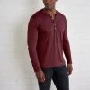Velvet By Graham & Spencer ALVARO COTTON JERSEY HENLEY 2 Velvet By Graham & Spencer ALVARO COTTON JERSEY HENLEY