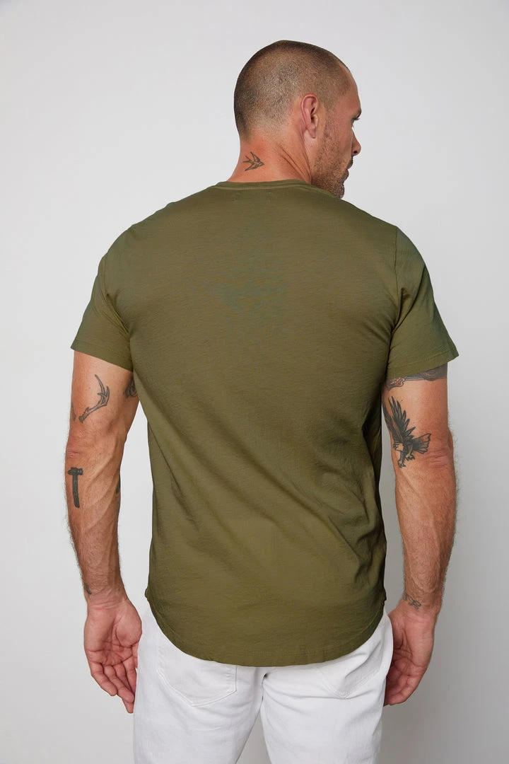 Velvet By Graham & Spencer Mens FULTON SHORT SLEEVE HENLEY 4 Velvet By Graham & Spencer Mens FULTON SHORT SLEEVE HENLEY