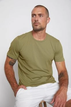 Velvet By Graham & Spencer HOWARD WHISPER CLASSIC CREW NECK TEE 80 Velvet By Graham & Spencer HOWARD WHISPER CLASSIC CREW NECK TEE