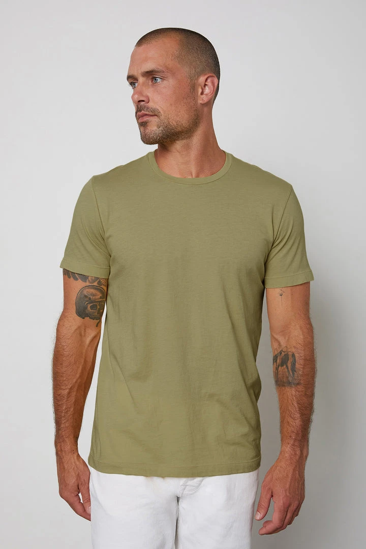 Velvet By Graham & Spencer HOWARD WHISPER CLASSIC CREW NECK TEE 35 Velvet By Graham & Spencer HOWARD WHISPER CLASSIC CREW NECK TEE