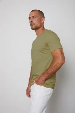 Velvet By Graham & Spencer HOWARD WHISPER CLASSIC CREW NECK TEE 77 Velvet By Graham & Spencer HOWARD WHISPER CLASSIC CREW NECK TEE