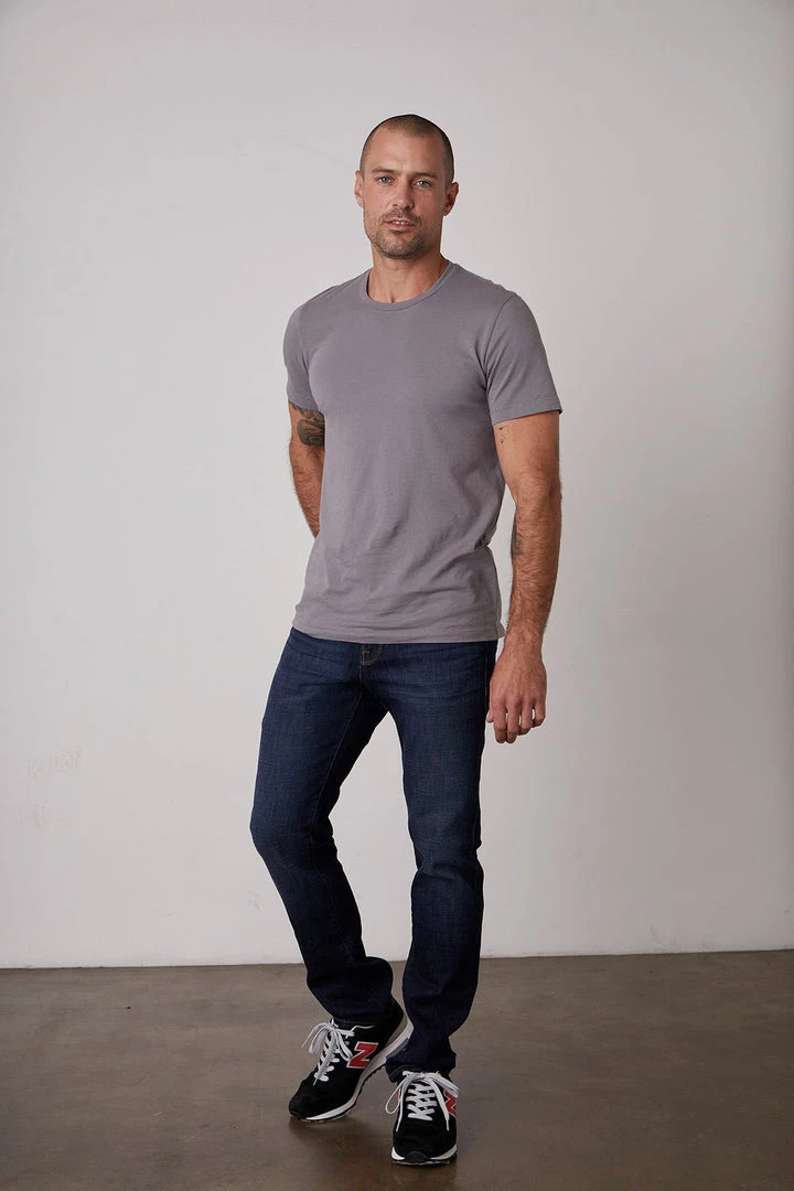 Velvet By Graham & Spencer HOWARD WHISPER CLASSIC CREW NECK TEE Mens 21 Velvet By Graham & Spencer HOWARD WHISPER CLASSIC CREW NECK TEE Mens