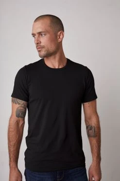 Velvet By Graham & Spencer HOWARD WHISPER CLASSIC CREW NECK TEE 68 Velvet By Graham & Spencer HOWARD WHISPER CLASSIC CREW NECK TEE