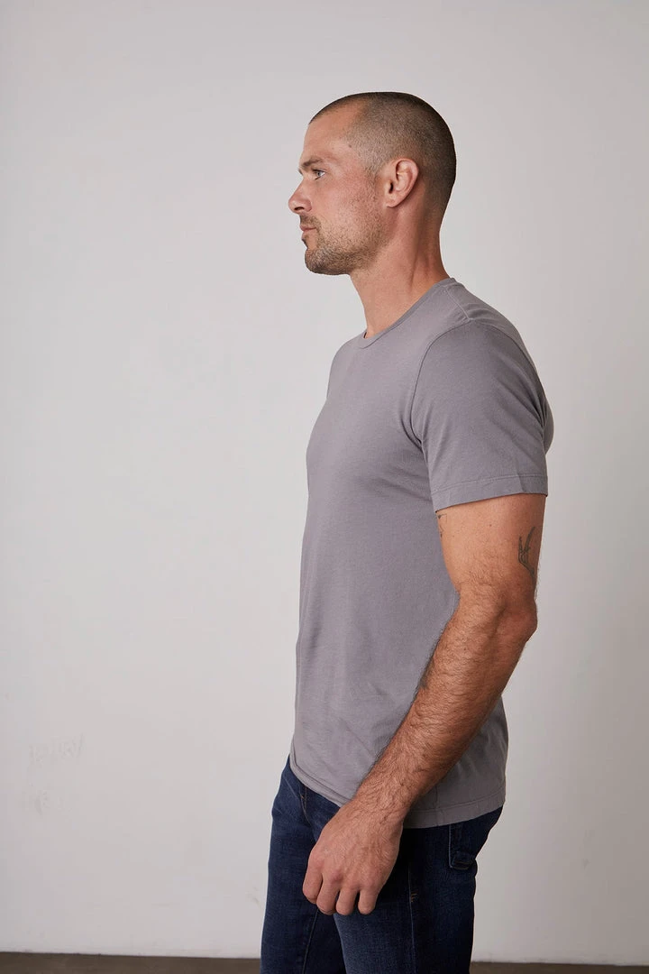 Velvet By Graham & Spencer HOWARD WHISPER CLASSIC CREW NECK TEE Mens 22 Velvet By Graham & Spencer HOWARD WHISPER CLASSIC CREW NECK TEE Mens