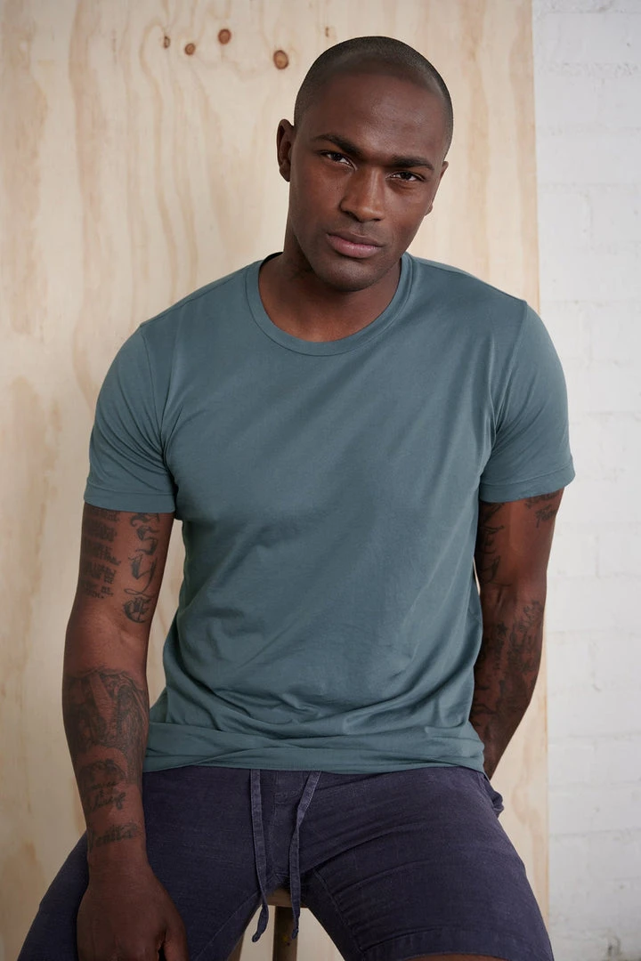 Velvet By Graham & Spencer HOWARD WHISPER CLASSIC CREW NECK TEE 45 Velvet By Graham & Spencer HOWARD WHISPER CLASSIC CREW NECK TEE