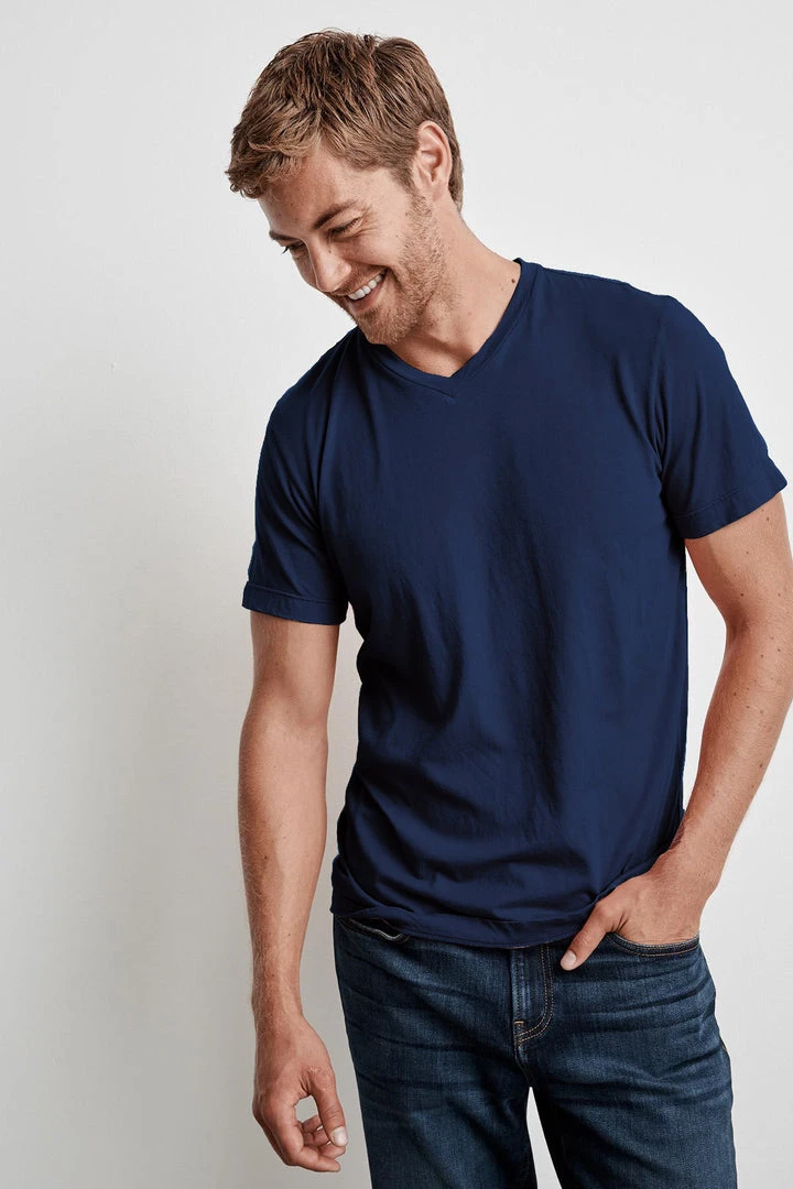 Velvet By Graham & Spencer Mens SAMSEN WHISPER CLASSIC V-NECK TEE 17 Velvet By Graham & Spencer Mens SAMSEN WHISPER CLASSIC V-NECK TEE