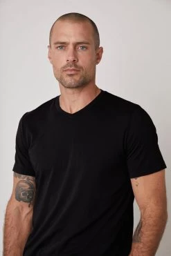 Velvet By Graham & Spencer SAMSEN WHISPER CLASSIC V-NECK TEE