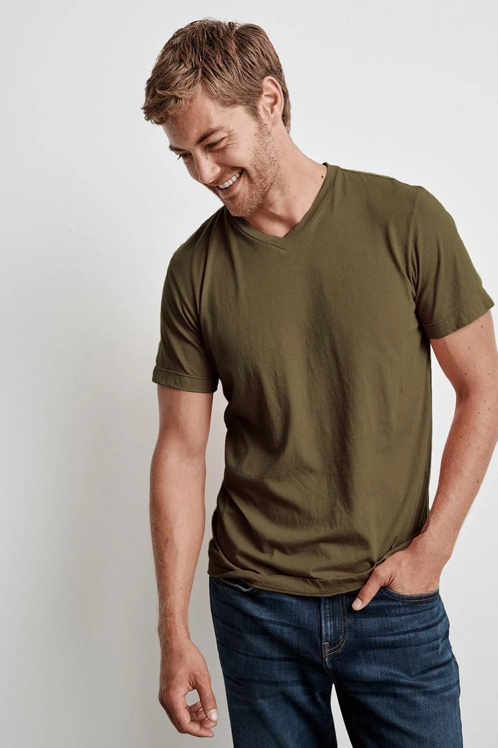 Velvet By Graham & Spencer Mens SAMSEN WHISPER CLASSIC V-NECK TEE 13 Velvet By Graham & Spencer Mens SAMSEN WHISPER CLASSIC V-NECK TEE