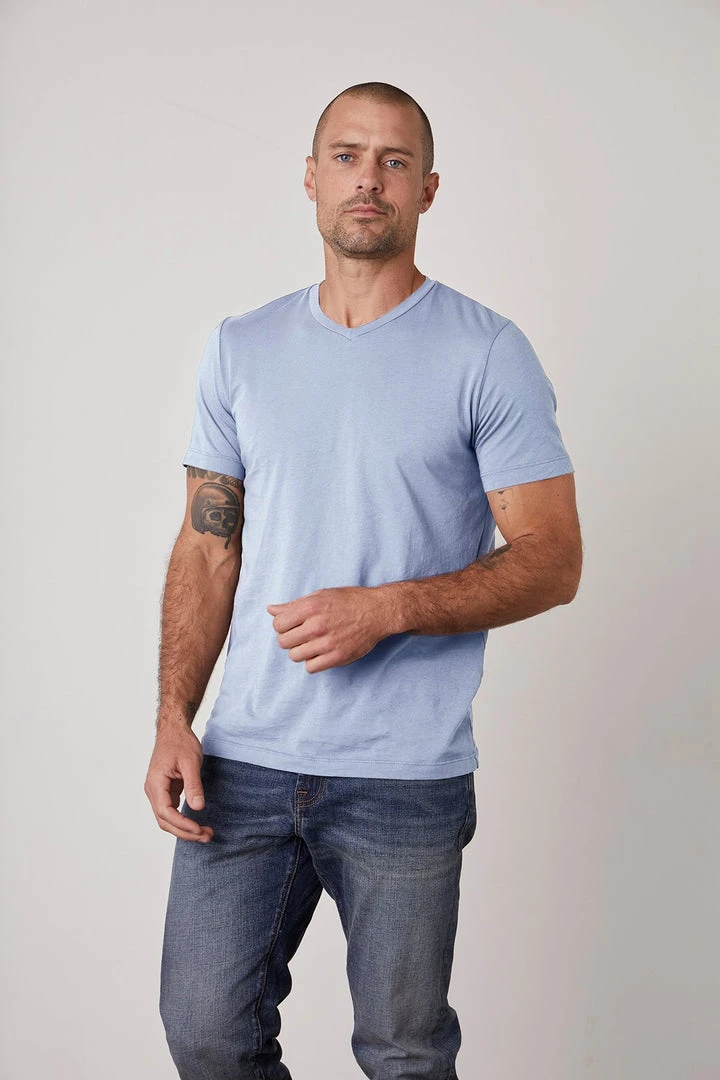 Velvet By Graham & Spencer SAMSEN WHISPER CLASSIC V-NECK TEE Mens 3 Velvet By Graham & Spencer SAMSEN WHISPER CLASSIC V-NECK TEE Mens