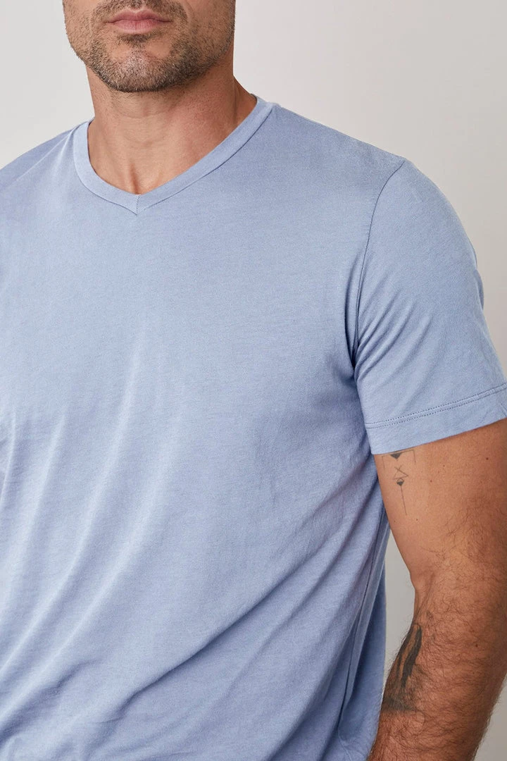 Velvet By Graham & Spencer SAMSEN WHISPER CLASSIC V-NECK TEE Mens 4 Velvet By Graham & Spencer SAMSEN WHISPER CLASSIC V-NECK TEE Mens