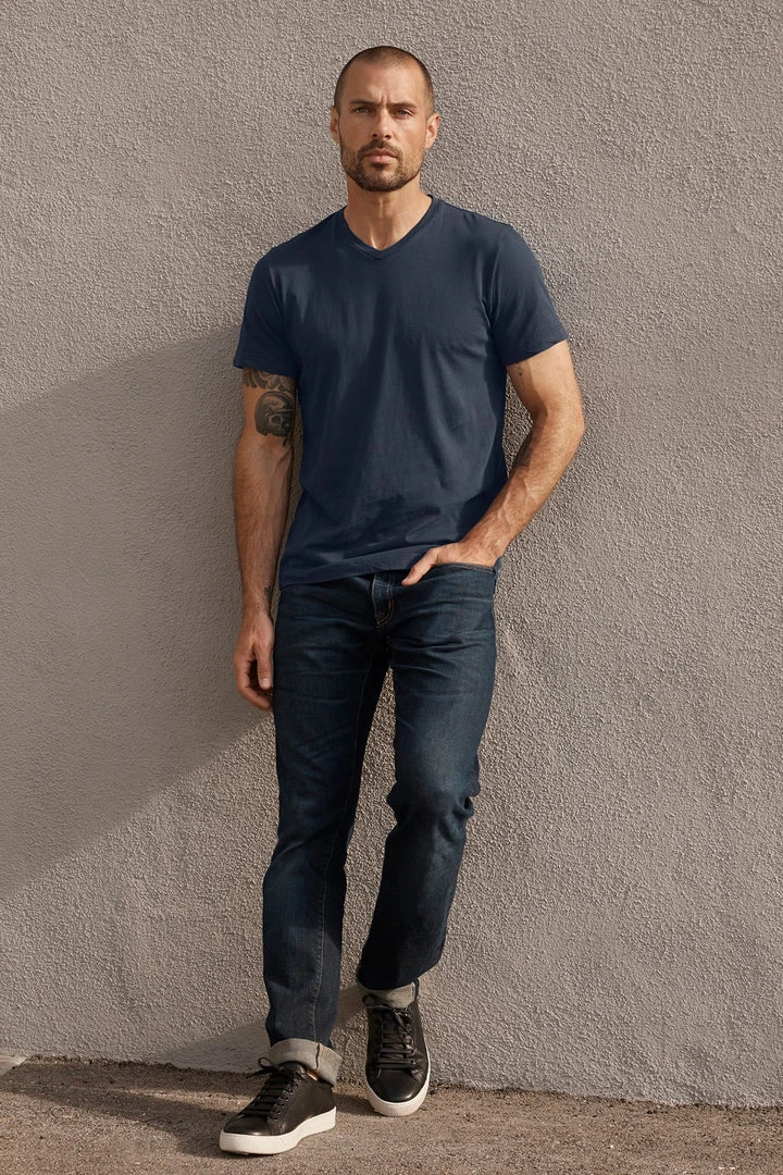 Velvet By Graham & Spencer SAMSEN WHISPER CLASSIC V-NECK TEE Mens 9 Velvet By Graham & Spencer SAMSEN WHISPER CLASSIC V-NECK TEE Mens