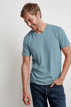 Velvet By Graham & Spencer Mens SAMSEN WHISPER CLASSIC V-NECK TEE 38 Velvet By Graham & Spencer Mens SAMSEN WHISPER CLASSIC V-NECK TEE