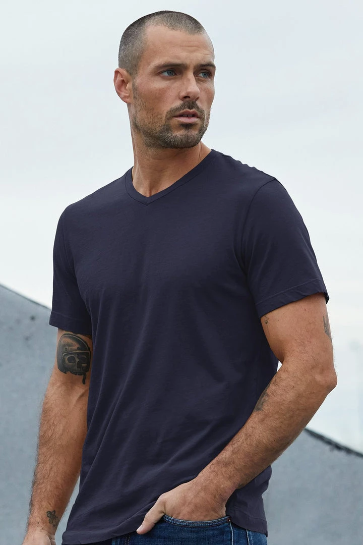 Velvet By Graham & Spencer SAMSEN WHISPER CLASSIC V-NECK TEE Mens 10 Velvet By Graham & Spencer SAMSEN WHISPER CLASSIC V-NECK TEE Mens