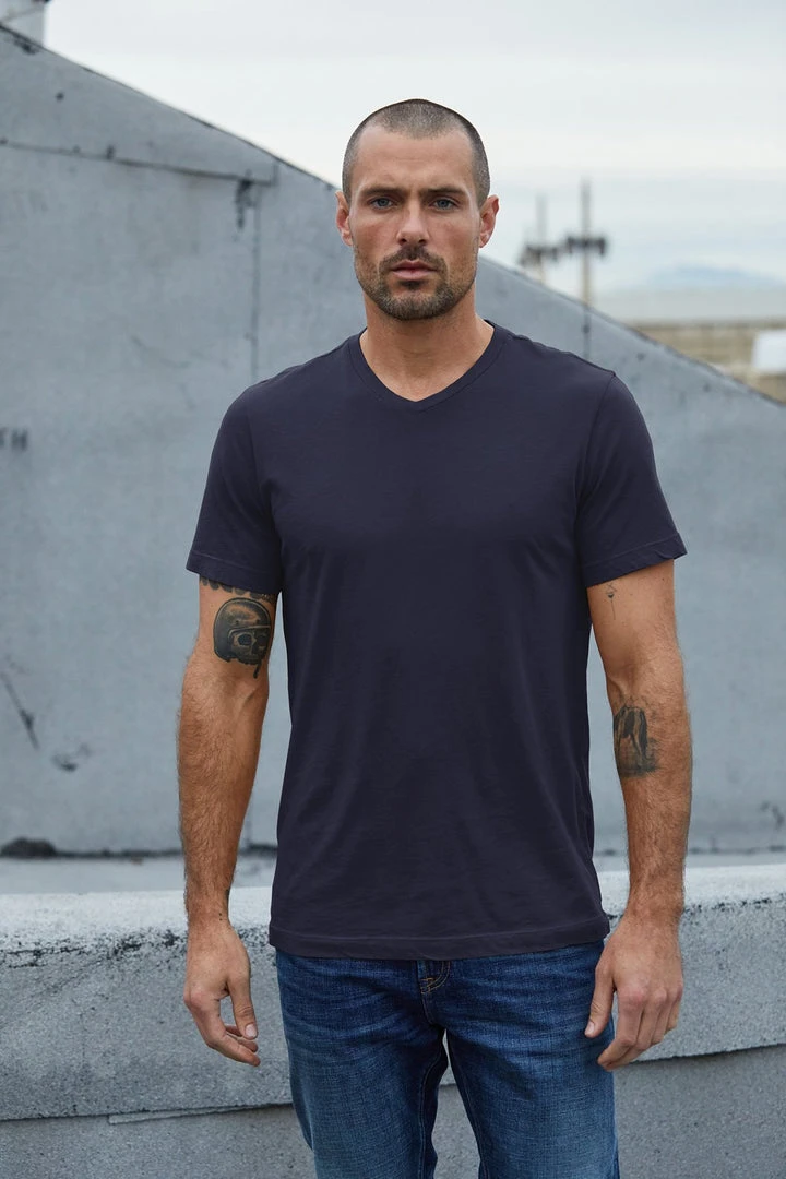 Velvet By Graham & Spencer SAMSEN WHISPER CLASSIC V-NECK TEE Mens 14 Velvet By Graham & Spencer SAMSEN WHISPER CLASSIC V-NECK TEE Mens