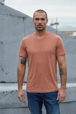 Velvet By Graham & Spencer SAMSEN WHISPER CLASSIC V-NECK TEE 14 Velvet By Graham & Spencer SAMSEN WHISPER CLASSIC V-NECK TEE