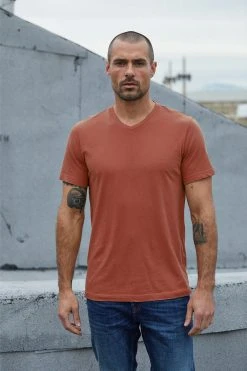 Velvet By Graham & Spencer SAMSEN WHISPER CLASSIC V-NECK TEE 16 Velvet By Graham & Spencer SAMSEN WHISPER CLASSIC V-NECK TEE