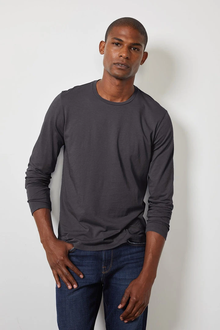 Velvet By Graham & Spencer SKEETER WHISPER CLASSIC CREW NECK TEE Mens 21 Velvet By Graham & Spencer SKEETER WHISPER CLASSIC CREW NECK TEE Mens