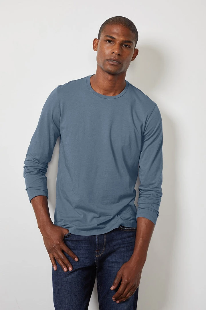 Velvet By Graham & Spencer SKEETER WHISPER CLASSIC CREW NECK TEE Mens 4 Velvet By Graham & Spencer SKEETER WHISPER CLASSIC CREW NECK TEE Mens