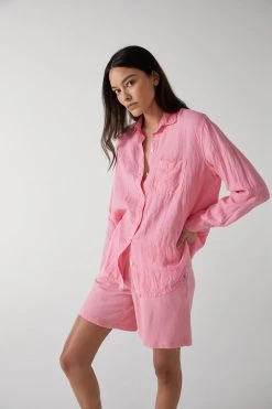 Velvet By Jenny Graham Womens MULHOLLAND SHIRT