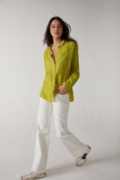 Velvet By Jenny Graham Womens MULHOLLAND SHIRT