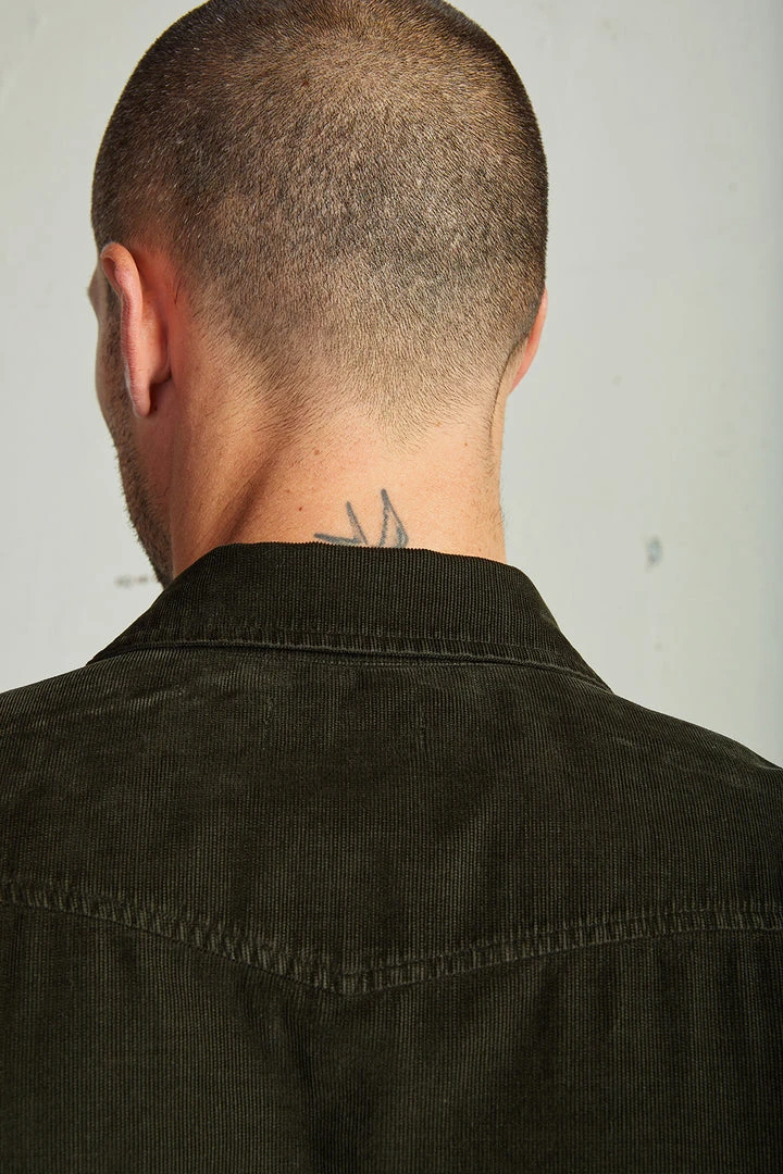 Velvet By Graham & Spencer Mens CAREY CORDUROY BUTTON-UP SHIRT 12 Velvet By Graham & Spencer Mens CAREY CORDUROY BUTTON-UP SHIRT