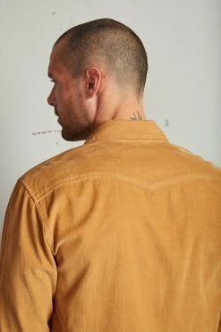 Velvet By Graham & Spencer Mens CAREY CORDUROY BUTTON-UP SHIRT 19 Velvet By Graham & Spencer Mens CAREY CORDUROY BUTTON-UP SHIRT