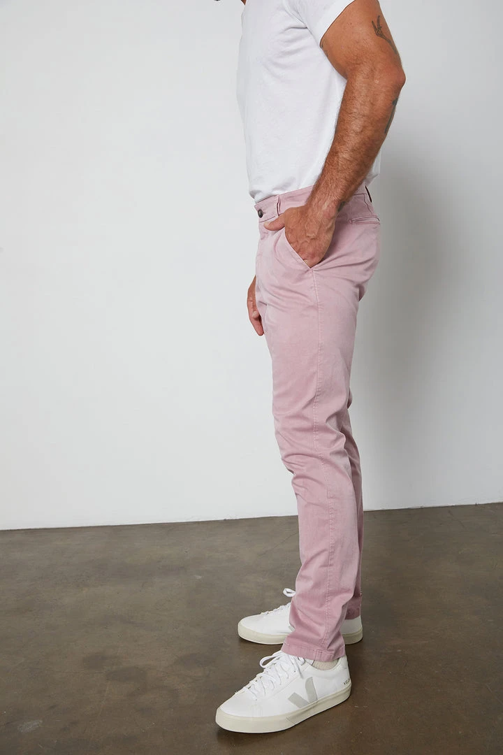 Velvet By Graham & Spencer BROGAN COTTON TWILL PANT 4 Velvet By Graham & Spencer BROGAN COTTON TWILL PANT