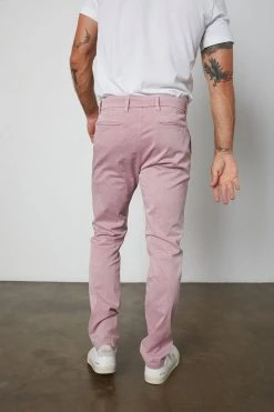 Velvet By Graham & Spencer BROGAN COTTON TWILL PANT 27 Velvet By Graham & Spencer BROGAN COTTON TWILL PANT