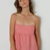 Velvet By Graham & Spencer ALEIGH LINEN TANK TOP Womens