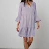 Velvet By Graham & Spencer Womens AURORA LINEN TIERED DRESS 2 Velvet By Graham & Spencer Womens AURORA LINEN TIERED DRESS