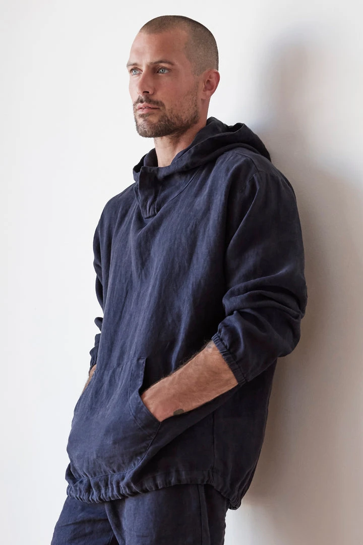 Velvet By Graham & Spencer DEACON LINEN HOODIE 4 Velvet By Graham & Spencer DEACON LINEN HOODIE