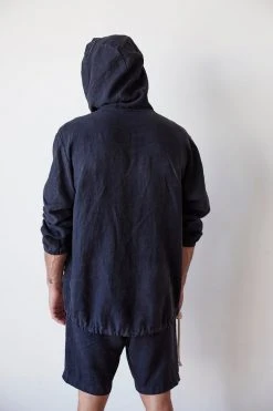 Velvet By Graham & Spencer DEACON LINEN HOODIE 8 Velvet By Graham & Spencer DEACON LINEN HOODIE