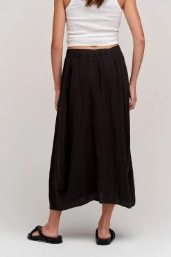 Velvet By Graham & Spencer FAE LINEN A-LINE SKIRT 20 Velvet By Graham & Spencer FAE LINEN A-LINE SKIRT
