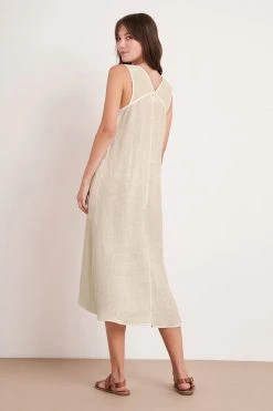 Velvet By Graham & Spencer HARMONY LINEN DRESS 22 Velvet By Graham & Spencer HARMONY LINEN DRESS