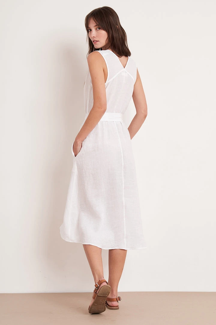Velvet By Graham & Spencer HARMONY LINEN DRESS 5 Velvet By Graham & Spencer HARMONY LINEN DRESS
