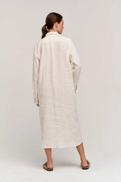 Velvet By Graham & Spencer Womens JORA LINEN BUTTON-UP DRESS 44 Velvet By Graham & Spencer Womens JORA LINEN BUTTON-UP DRESS