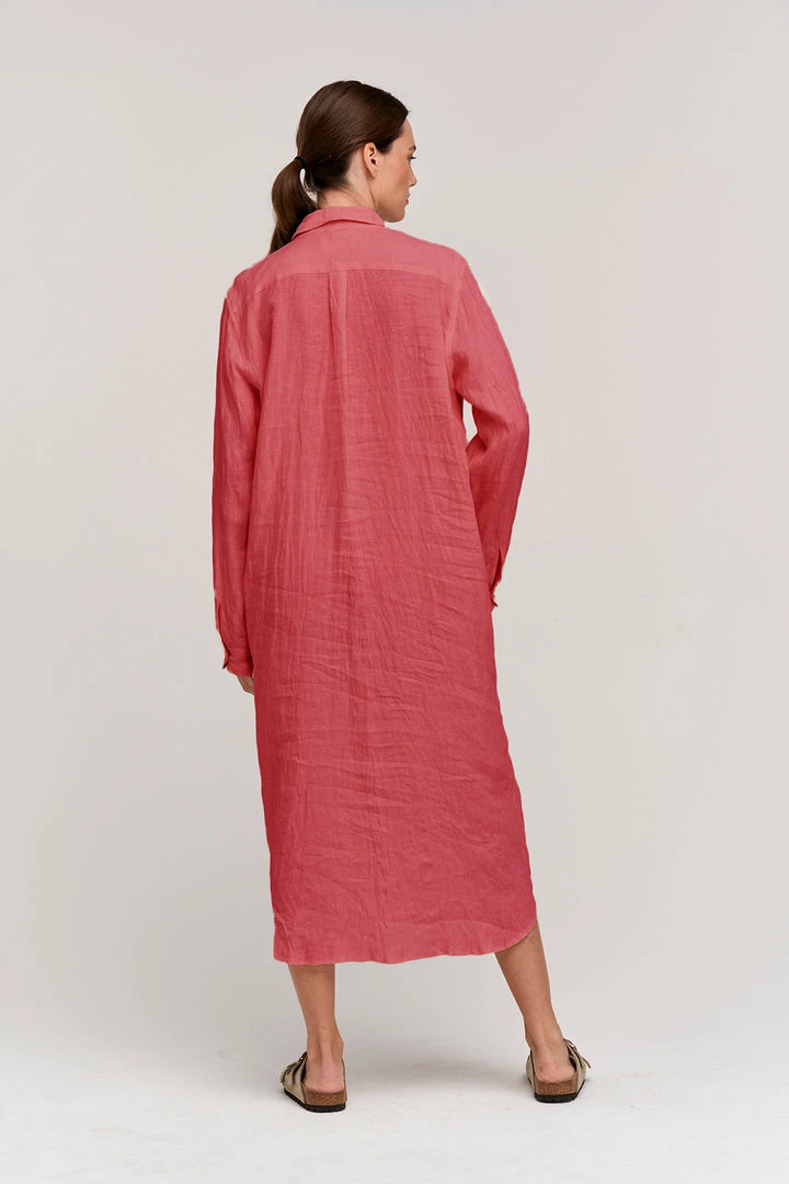Velvet By Graham & Spencer Womens JORA LINEN BUTTON-UP DRESS 19 Velvet By Graham & Spencer Womens JORA LINEN BUTTON-UP DRESS