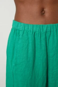 Velvet By Graham & Spencer Womens LOLA LINEN PANT 84 Velvet By Graham & Spencer Womens LOLA LINEN PANT