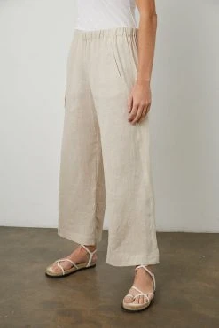 Velvet By Graham & Spencer Womens LOLA LINEN PANT 98 Velvet By Graham & Spencer Womens LOLA LINEN PANT