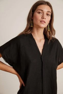 Velvet By Graham & Spencer LIYA BEADED FRINGE EARRINGS BY BLUMA PROJECT