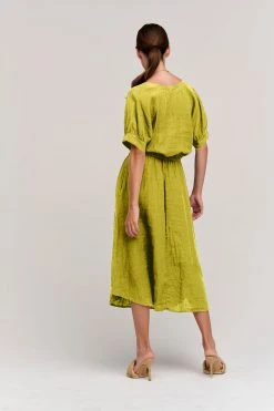 Velvet By Graham & Spencer Womens NANETTE LINEN MIDI DRESS 25 Velvet By Graham & Spencer Womens NANETTE LINEN MIDI DRESS