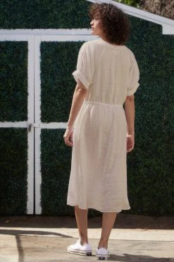 Velvet By Graham & Spencer Womens NANETTE LINEN MIDI DRESS 27 Velvet By Graham & Spencer Womens NANETTE LINEN MIDI DRESS