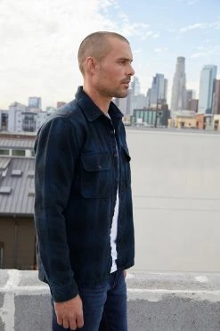 Velvet By Graham & Spencer BRYSON PLAID BUTTON-UP Mens 19 Velvet By Graham & Spencer BRYSON PLAID BUTTON-UP Mens