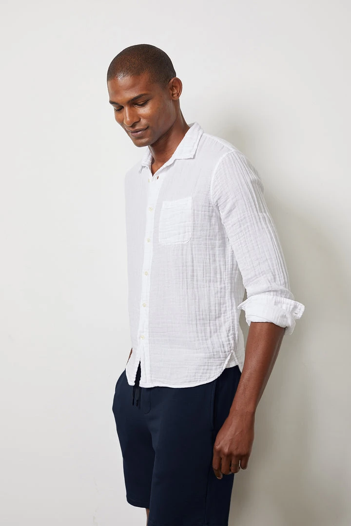 Velvet By Graham & Spencer ELTON BUTTON-UP SHIRT 8 Velvet By Graham & Spencer ELTON BUTTON-UP SHIRT